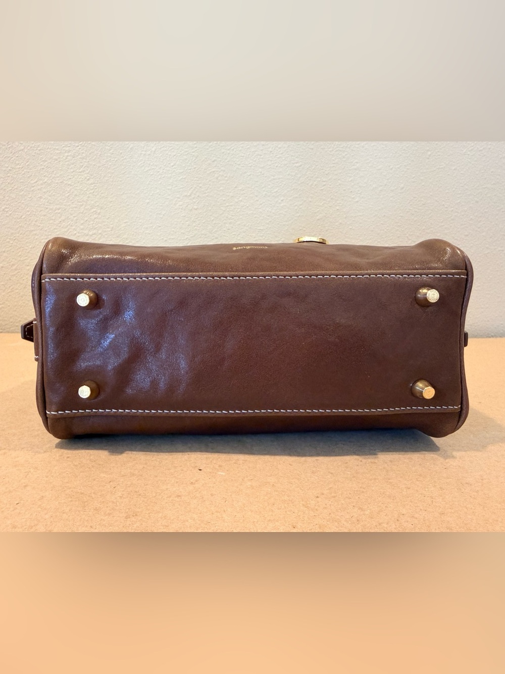 Songmont Mini Yore Duffle Bag – Sandal - Picture 11 of 16